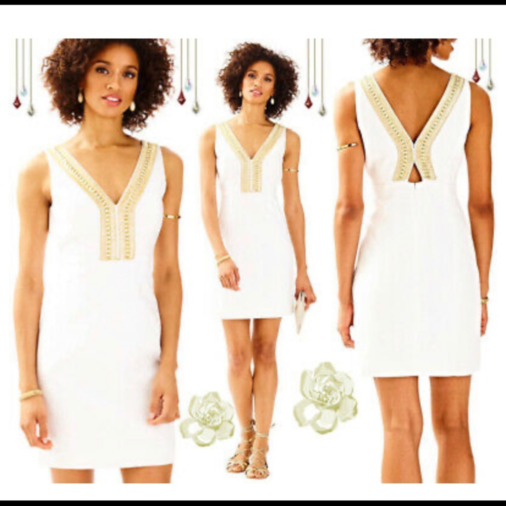 Eliot shift in resort white